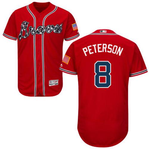 red braves jersey