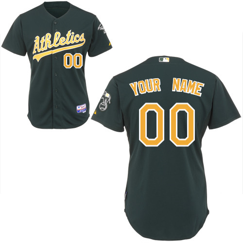 Athletics Personalized Authentic Grey Cool Base Jersey (S-3XL)