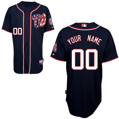 Nationals Authentic Black 2011 Cool Base MLB Jersey (S-3XL) chinaexpressmall.com