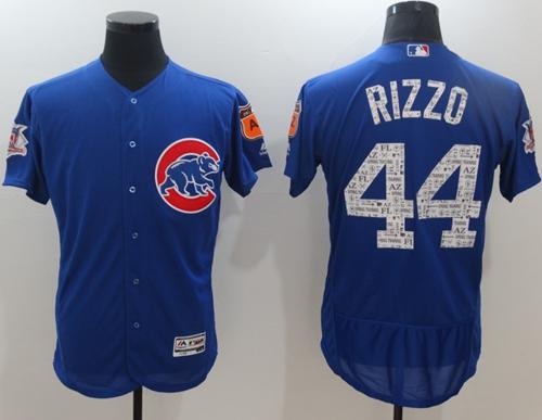 جاتي للاثاث Men's Chicago Cubs #44 Anthony Rizzo Royal Blue 2017 Spring Training Stitched MLB Majestic Flex Base Jersey تصميم تسريحه