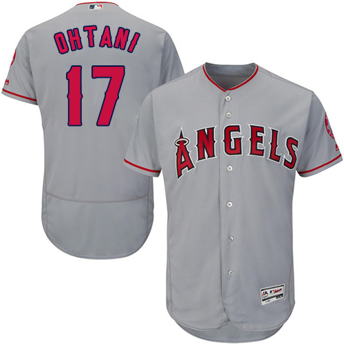 Angels 17 Shohei Ohtani Charcoal Nike 2022 MLB All Star Flexbase Jersey