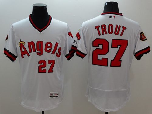 mike trout throwback jersey