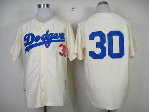 cream dodgers jersey