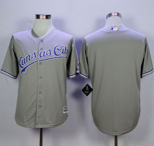 معنى ديفا Royals Blank Grey Cool Base Stitched Youth Baseball Jersey معنى ديفا