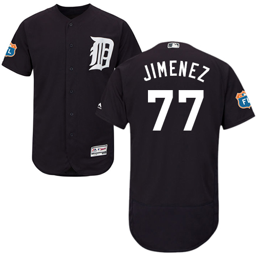 كيف تلعب اونو Tigers #77 Joe Jimenez Navy Blue 2018 All-Star American League Stitched Baseball Jersey جلف ميد