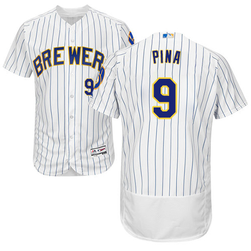 مالية Milwaukee Brewers #9 Manny Pina Camo Realtree Collection Cool Base Stitched MLB Jersey مرطب المناطق الحساسه
