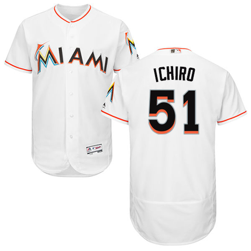 بطانة الكفر marlins #51 Ichiro Suzuki White Flexbase Authentic Collection ... بطانة الكفر بطانة الكفر marlins #51 Ichiro Suzuki White Flexbase Authentic Collection ... بطانة الكفر