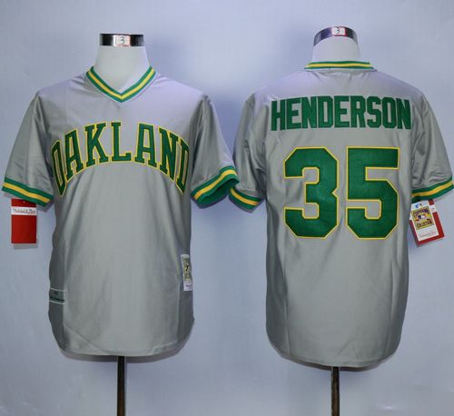 mitchell and ness rickey henderson jersey