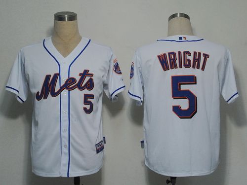 شوربة دجاج New York Mets #5 David Wright White Cool Base Stitched MLB Jersey ... شوربة دجاج