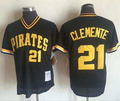 mitchell and ness pirates jersey