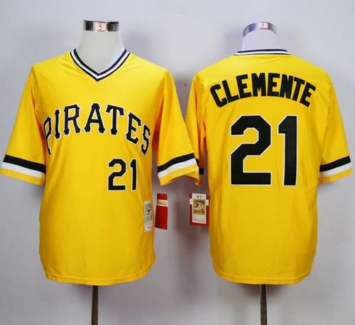 mitchell and ness pirates jersey