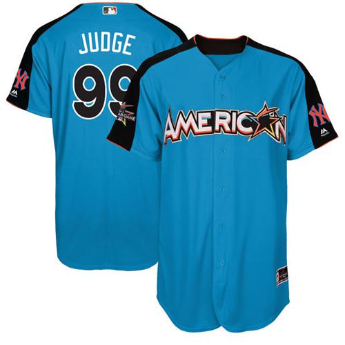 سجادة تمارين Yankees #99 Aaron Judge Blue 2017 All-Star American League ... سجادة تمارين