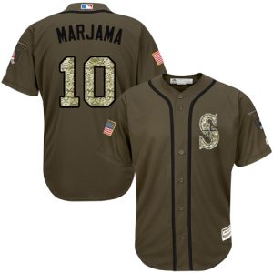 الوان ايفون Seattle Mariners #10 Mike Marjama Grey Flexbase Authentic Collection Stitched Baseball Jersey الوان ايفون