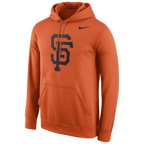 San Francisco Giants Nike Logo Performance Pullover Orange MLB 