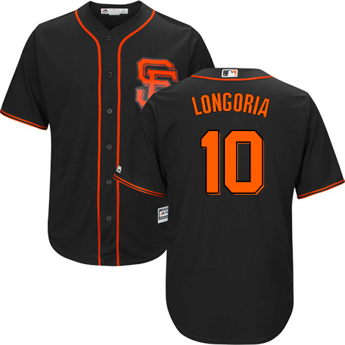 كارت ميموري San Francisco Giants #10 Evan Longoria Black Flexbase Authentic Collection Alternate Stitched MLB Jersey دركسون لكزس