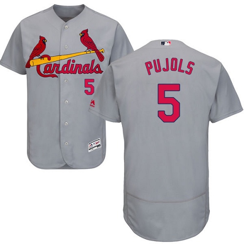 غسول الطهارة النهدي Cardinals #5 Albert Pujols Grey Flexbase Authentic Collection ... غسول الطهارة النهدي
